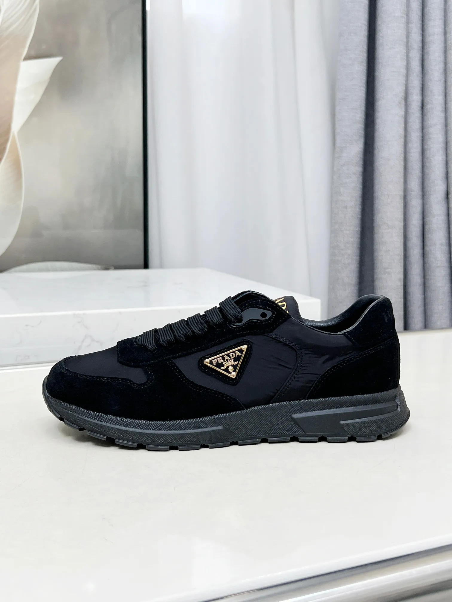 👟👟Ex-factory price 540👟👟 Prada "PRADA.." 2025 explosive model has been shipped. , original 1:1 development, four colors available 35--41 "Code 34 and 41 can be customized and cannot be returned or exchanged"